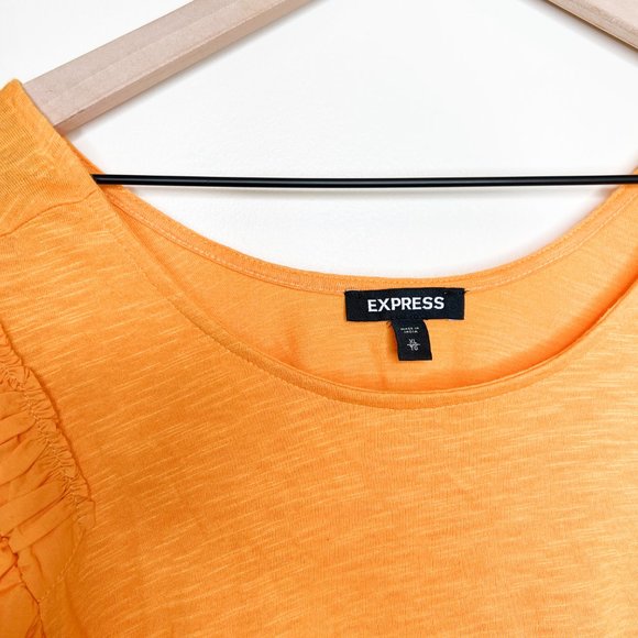 Eyelet Lace Puff Sleeve Top from EXPRESS - Picture 3 of 4